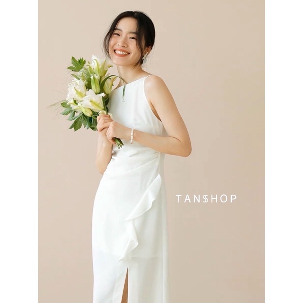 [สั่งผ่าน vdo ลดเพิ่ม 100] - TANSSHOP - ALICIA DRESS #D1535