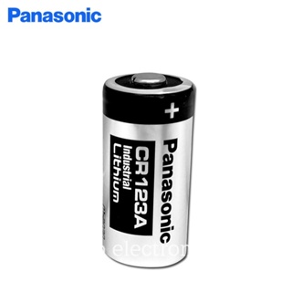 Panasonic แบตเตอรี่ Panasonic CR123A 3V แบตเตอรี่อุตสาหกรรม CR17345 แบตกล้องถ่ายรูป