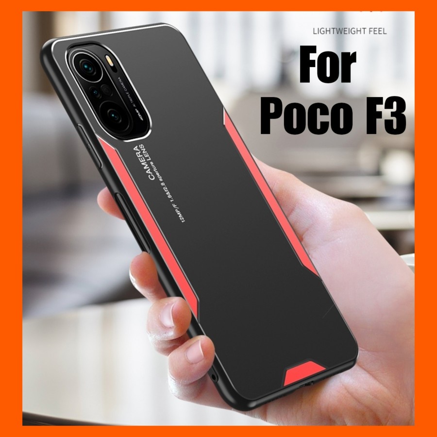 CASE XIAOMI POCO F3 / POCOPHONE F3 METAL TRIMING CASING