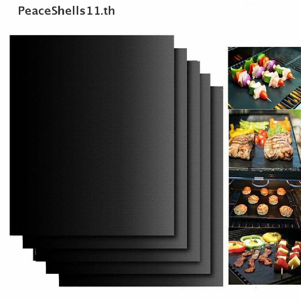 Peaceshells แผ่นรองย่างบาร์บีคิว เทฟลอน ไม่ทิ้งรอย ใช้ซ้ําได้