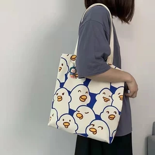 กระเป๋าผ้า TOTE BAG กระเป๋าสะพายมินิมอล สไตล์เกาหลี TT-632