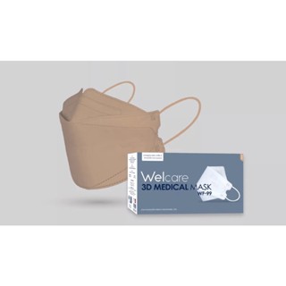 หน้ากากอนามัย welcare 3D medical mask WF-99