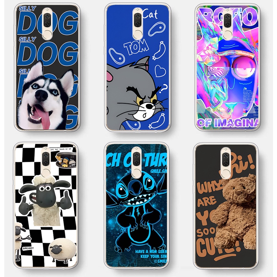 เคสโทรศัพท์มือถือ ซิลิโคนนิ่ม TPU สําหรับ Huawei nova 2i 5t 4e
