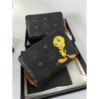 New‼️ Mcm tweety zippy card wallet🐤