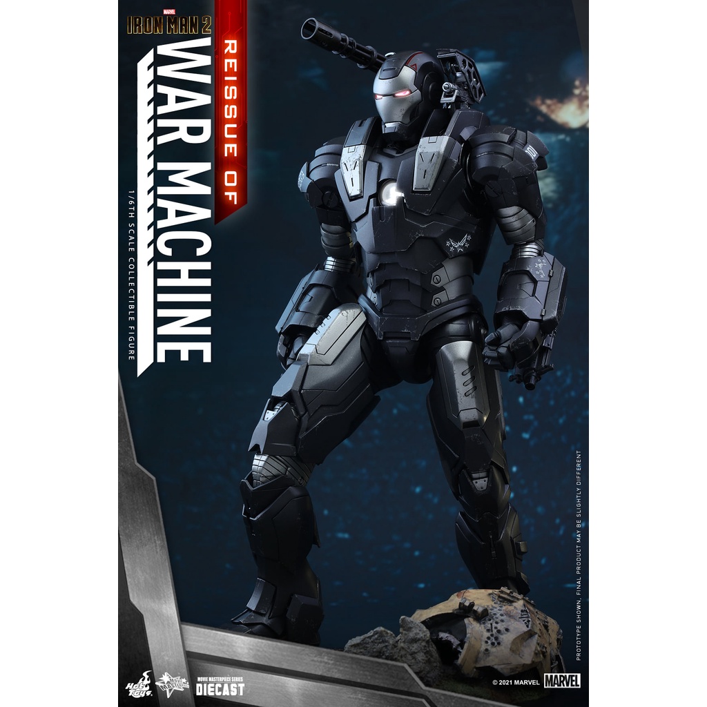 ฟิกเกอร์ Hot Toys MMS331D13B 1/6 Iron Man 2 - War Machine (Reissue)