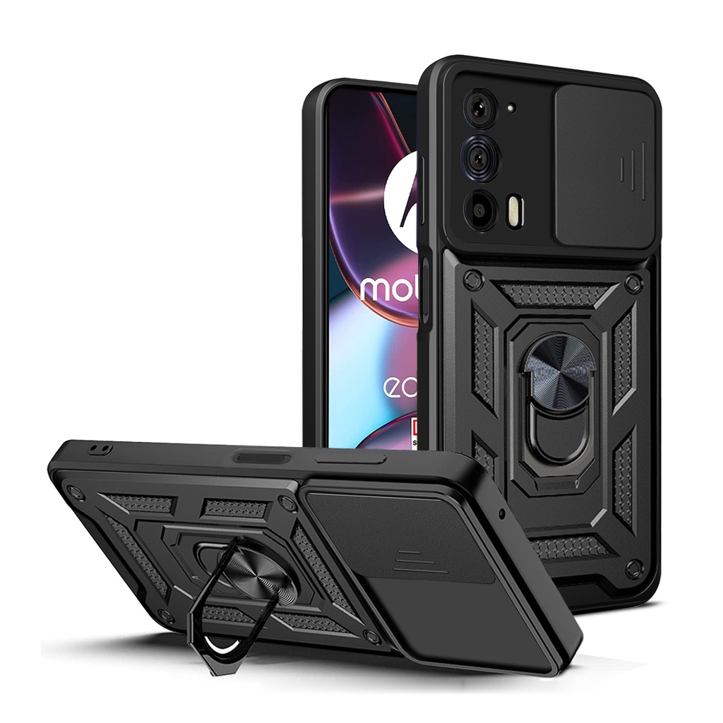 กล้องเกราะป้องกันเคสโทรศัพท์ Motorola Moto Edge 20 60 E40 E30 E20 E32 E32S E7 50 S50 Neo Pro Plus Ul