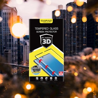 DAPAD ฟิล์มกระจกนิรภัย TEMPERED GLASS 3D FULL COVERAGE (เต็มจอ) สำหรับ 3D(XL) Huawei mate 30 pro (Black / ดำ)