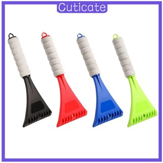 [CUTICATE] car snow Scraper with foam handle Frost Snow for Snow Remover Black