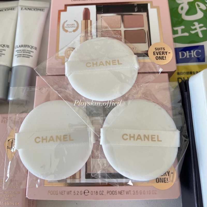 Chanel puff mini powder กลม (5cm)