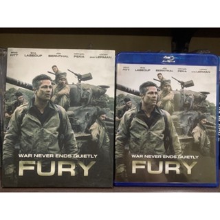 Blu-ray แท้ หายาก เรื่อง Fury มีเสียงไทย บรรยายไทย