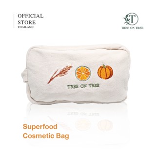 TREE ON TREE SUPERFOOD COSMETIC BAG I กระเป๋าเครื่องสำอางค์