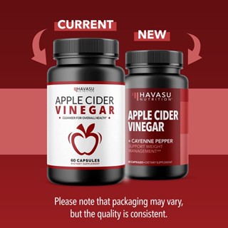 NEW 🇺🇸Pre order🌏 Havasu Nutrition, Apple Cider Vinegar, 60 Capsules🌏