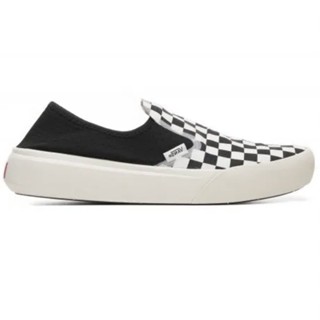 VANS COMFYCUSH ONE CHECKERBOARD BLACK MARSHMALLOW SNEAKERS สินค้ามีประกันแท้