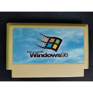 Microsoft Windows 98 Famicom ตลับจำลองการทำงานของ Winndows 98