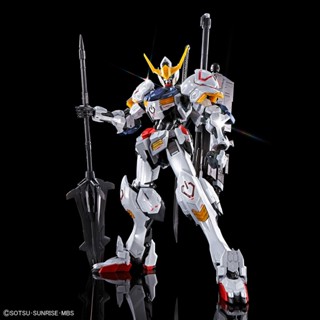 (ดูโค้ด หน้าร้าน) [BANDAI] 1/100 MG : [Limited Item] Gundam Barbatos [Titanium Finish]