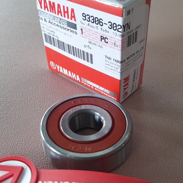 93306302YN ลูกปืน 6302 สวิงอาร์ม Mio Fino Nouvo / ล้อหน้า XSR TRICITY แท้ Yamaha 93306-302YN 93306-302X4