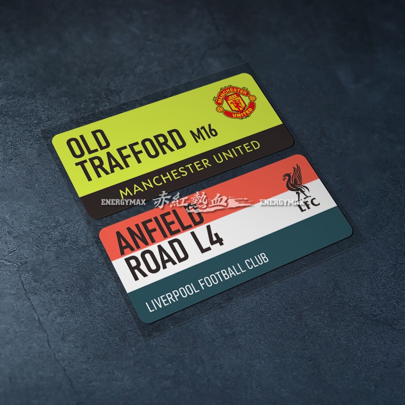 Lfc สติกเกอร์ไวนิล ลายโลโก้ทีมฟุตบอล Liverpool Club Premier League Manchester United Chelsea สําหรับติดตกแต่งหน้าต่างรถยนต์