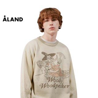 ALAND เสื้อ OIOI รุ่น WOODY WOODPECKER KNIT สีงาช้าง