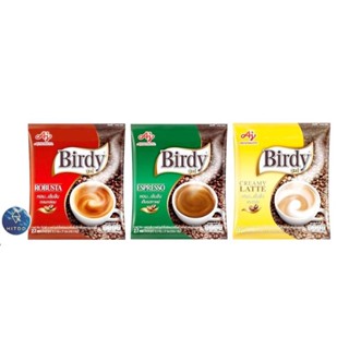 #hitdd กาแฟปรุงสำเร็จเบอร์ดี้birdy27ซอง robusta(แดง)/espresso(เขียว)/creamy latte