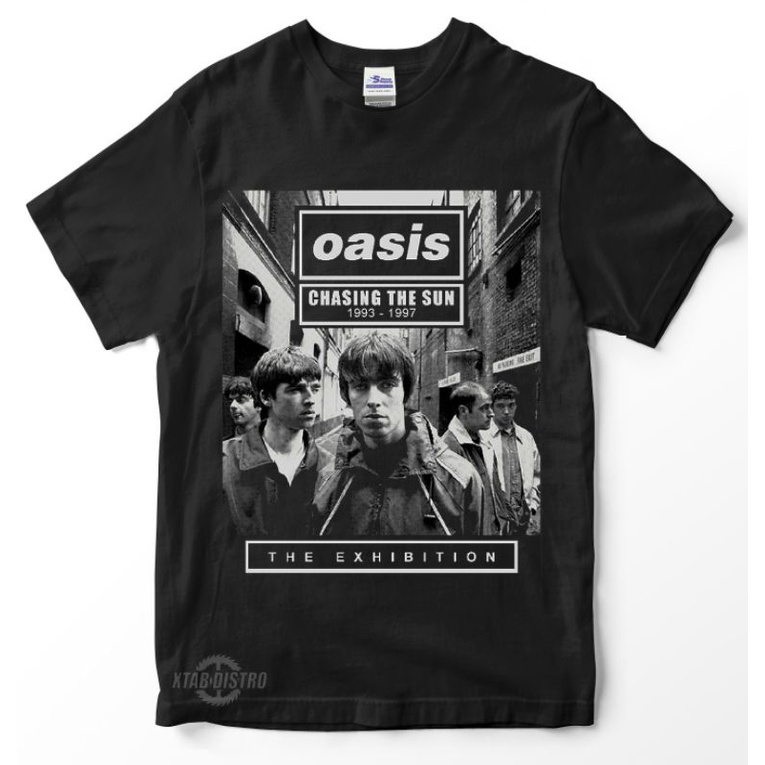 Oasis CHASING THE SUN เสื้อยืดลําลอง แขนสั้น พิมพ์ลาย Radiohead