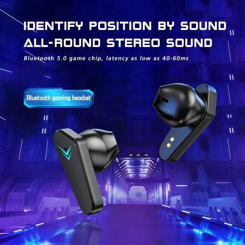 TWS X15 หูฟังเกมมิ่ง Bluetooth ไร้สาย มีไมค์ thumbnail 6