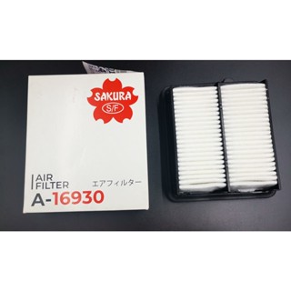 กรองอากาศ/ไส้กรองอากาศ Air Filter Honda Jazz เครื่อง1.5 Hybrid 2013-2016 SAKURA