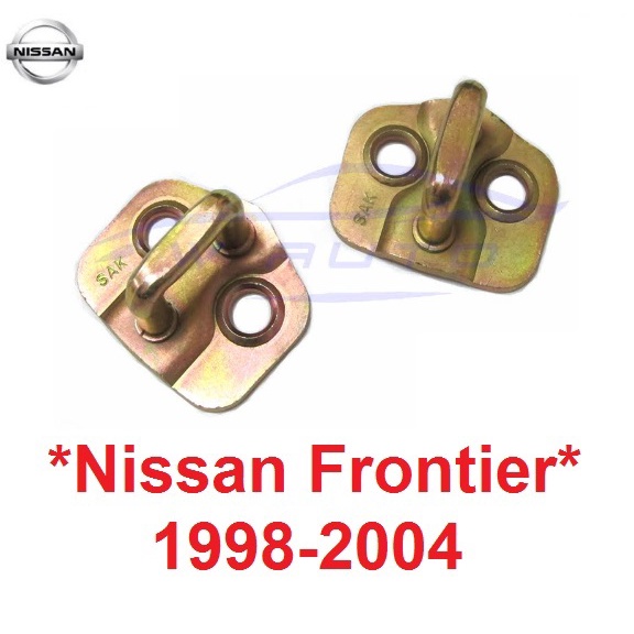 ที่รับตัวล็อค กลอนประตู NISSAN Frontier 1998 - 2004 นิสสัน ฟรอนเทียร์ แป้นรับกลอนประตู ตัวเกี่ยว ประตู D22 แป้นประตู
