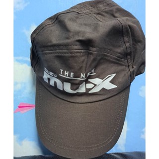 หมวกสกรีนโลโก้ MU-X ชาย หญิง สีดำ หมวก cap  แท้จากศูนย์  100%