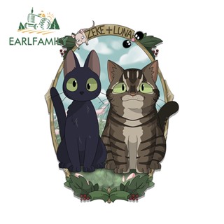 Earlfamily สติกเกอร์ ลายน้ํา Katelyn Crement Sarah ขนาด 13 ซม. x 9.5 ซม. สําหรับตกแต่งเครื่องปรับอากาศรถจักรยานยนต์
