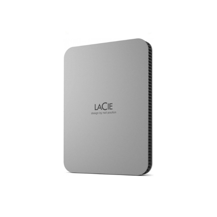 LaCie Mobile Drive v2 2TB I 5TB USB-C Moon Silver (STLP)