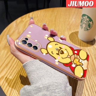 เคสโทรศัพท์มือถือ ซิลิโคน ชุบซิลิโคน กันกระแทก กันรอยกล้อง ลายหมีขวด สําหรับ OPPO Reno 5 4G Reno 5 5G Reno 5 Pro