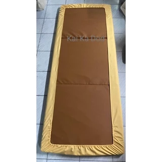 ผ้าปูที่นอนยางพารา สีพื้นผ้าไมรโครไฟเบอร์ (ไม่ติดขนสัตว์)2.5 /3/3.5 /5-6ฟุต สำหรับความหนา1นิ้ว-4นิ้ว ยางยืดเต็มหน้ากว้าง