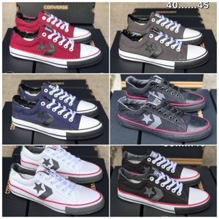 เช็คของก่อนสั่ง ไซส์36-45 ผ้าใบConverse รองเท้าConverse ผ้าใบผู้หญิง ผ้าใบผู้ชาย