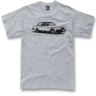 เสื้อยืดLINT9 {Ready Stock XS-6XL} Volvo 242 244 Fans Swedish Car Short Sleeve Plus Size Tops Tees Mens T-shirt Sportsw