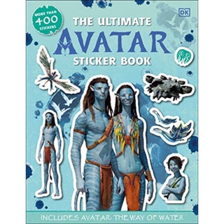 [หนังสือภาษาอังกฤษ]​ The Ultimate Avatar Sticker Book The Way of Water english art of visual dictionary movie stickers