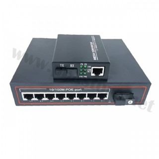 Media Converter POE 8 Port 10/100M (A/B)