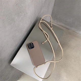 เคสซิลิโคนนิ่ม พร้อมสายคล้องคอ สําหรับ iPhone 17 16 Pro รูปที่ 4