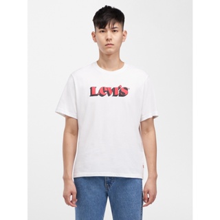 Levis® เสื้อยืดแขนสั้นผู้ชาย รุ่น Relaxed Fit Short Sleeve T-Shirt