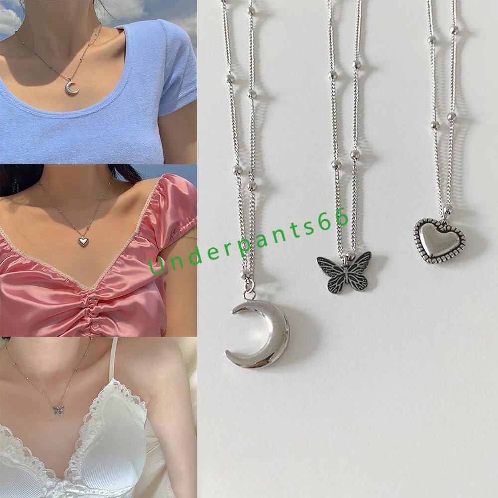 รวมแฟนชั้น สร้อยคอผีเสื้อ พร้อมส่ง