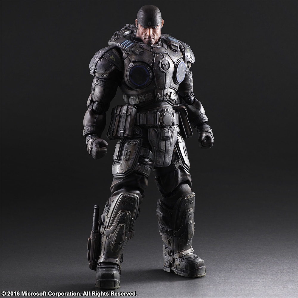 Gears of War® PLAY ARTS -KAI- ACTION FIGURE Marcus Fenix
