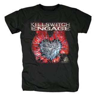 【leee】American Killswitch Engage Kill Switch Grafting Hard Core Metal Core Emotional Core Music Mens T-shirt Round Neck