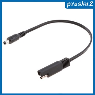 [Prasku2] สายเคเบิลเชื่อมต่อแบตเตอรี่ ตัวผู้ 25 ซม. เป็น SAE DC 18AWG