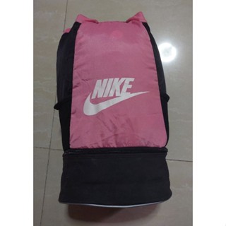 กระเป๋าเป้ nike สีชมพูดำ