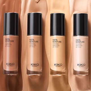 แท้ทั้งร้าน !! แบ่งขายรองพื้นผิวฉ่ำน้ำ KIKO MILANO INSTA MOISTURE FOUNDATION SPF25 รองพื้นผิวอิ่มน้ำ