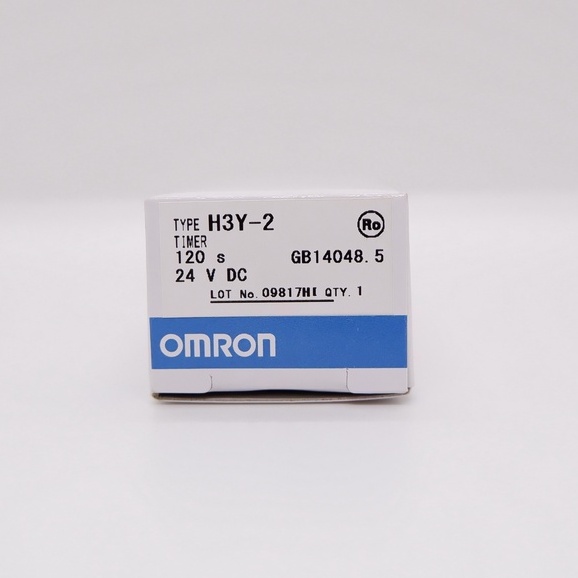 H3Y-2-B DC24 120S + Socket Timers Tmr DPDT Black 120 sec