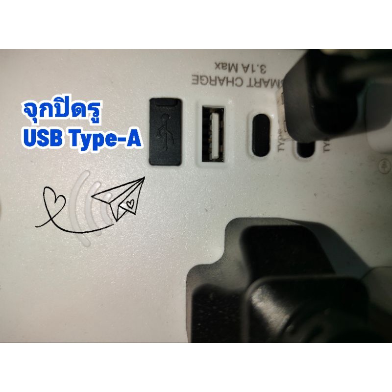 จุกอุดรู USB Type-A ฝาครอบรูusb ตัวเมีย USB Computer