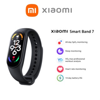 Xiaomi Smart Band 7(Black) สมาร์ทวอทช์ จอ 1.62" AMOLED ประกันศูนย์ไทย1ปี