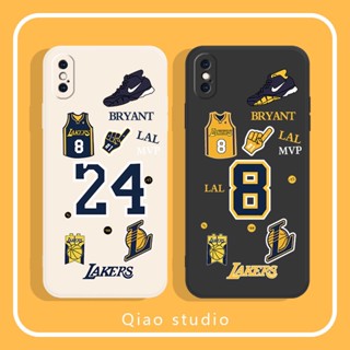 Kobe Bryant 24 8 เคสไอโฟน iPhone 11 14 pro max เคส iPhone 14 plus case 13 12 promax X Xr Xs Max 8พลัส cover 7 8 plus