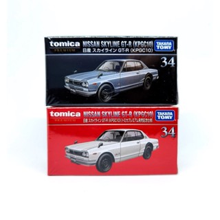 รถเหล็กTomica premium 34 Nissan Skyline GT-R kgpc10 ของแท้