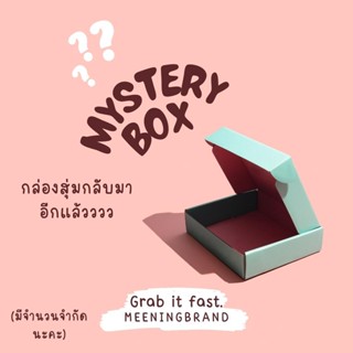 กล่องสุ่ม MYSTERY BOX เครื่องประดับ MEENING BRAND 3 ขนาด (S,M,L)